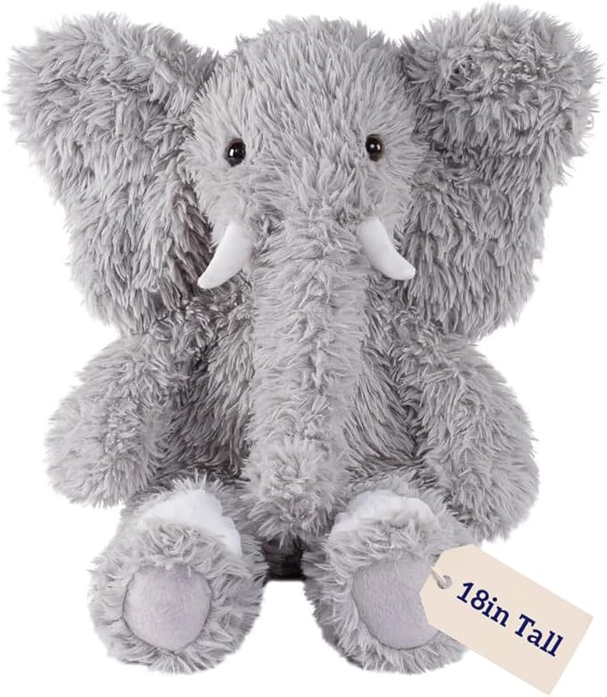 So Soft Elephant Stuffed Animal, Plush Toy