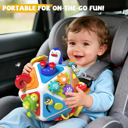 Toddler Busy Board Activity Cube Toys